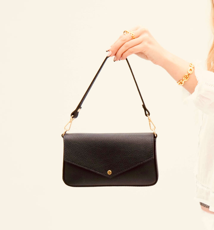 Apatchy London The Munro Leather Shoulder Bag