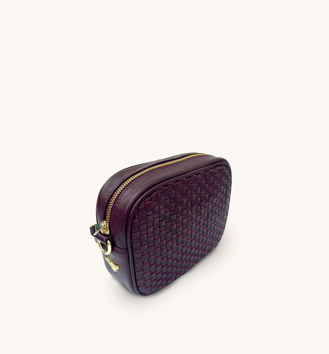 Apatchy London The Penelope Woven Leather Camera Bag