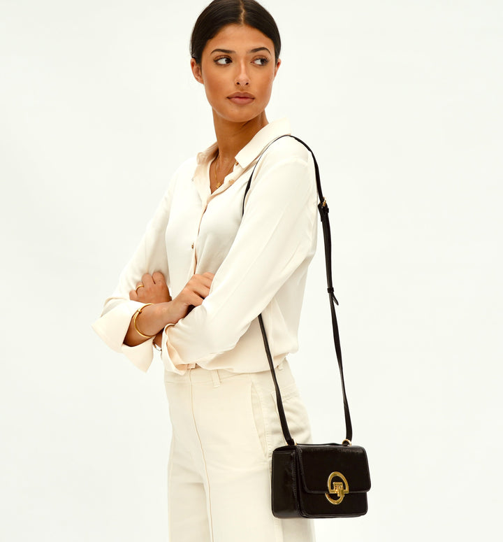 Apatchy London The Tilly Crinkle Patent Leather 
