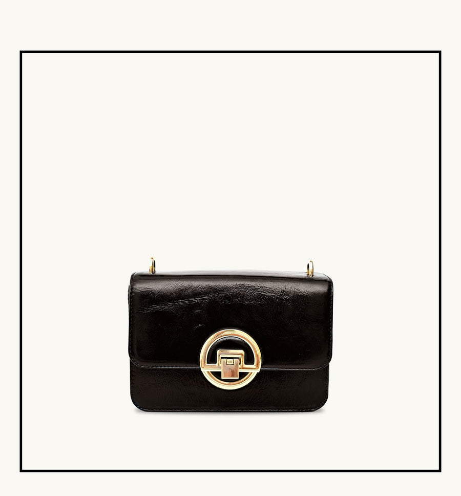 Apatchy London The Tilly Crinkle Patent Leather 