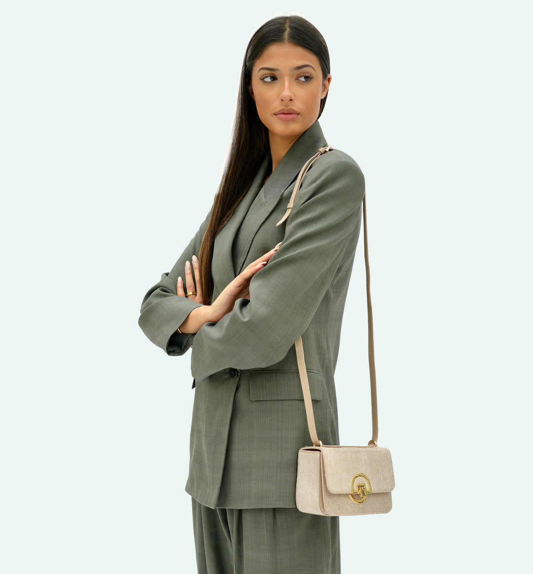 Apatchy London The Tilly Hair-On Leather Bag