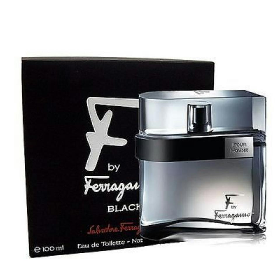 Salvatore Ferragamo F By Ferragamo Black Pour Homme Eau de Toilette Spray 100ml