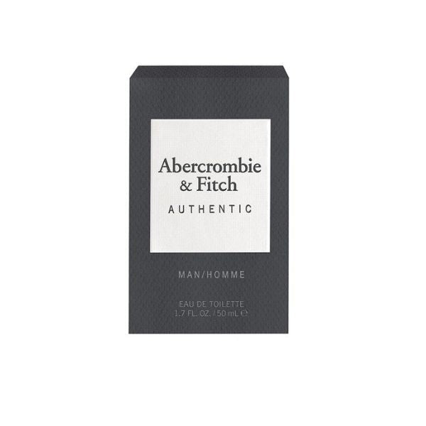 Abercrombie & Fitch Authentic Man Eau De Toilette Spray 50ml - Fragrance London