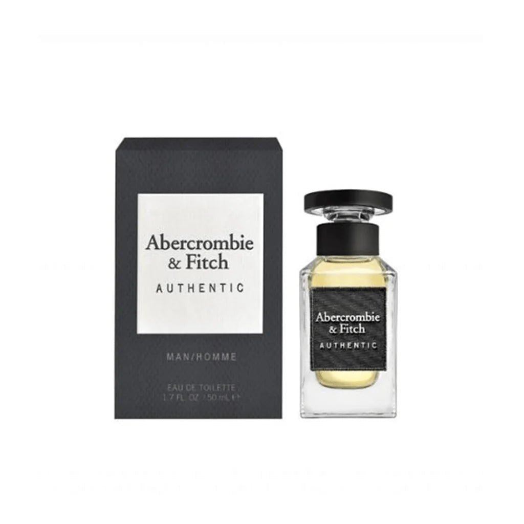 Abercrombie & Fitch Authentic Man Eau De Toilette Spray 50ml - Fragrance London