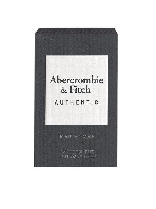 Abercrombie & Fitch Authentic Man Eau De Toilette Spray 50ml - Fragrance London