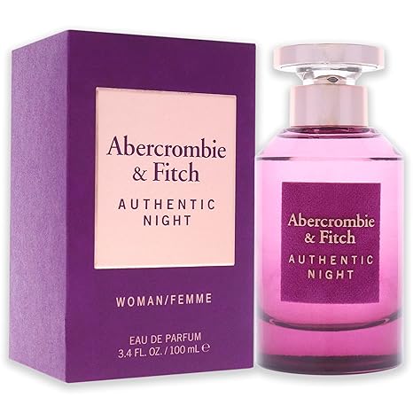 Abercrombie & Fitch Authentic Night Woman Eau De Parfum Spray 100ml - Fragrance London