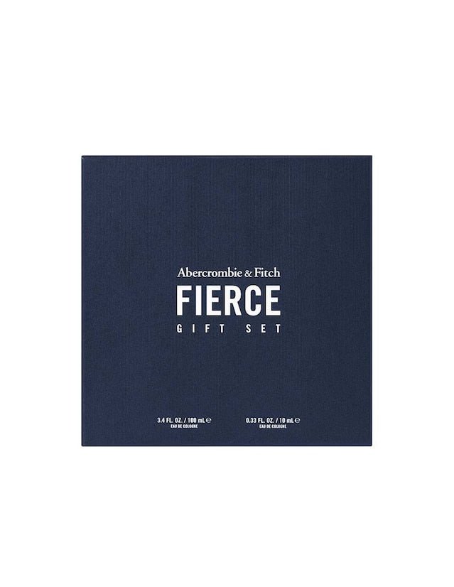 Abercrombie & Fitch Fierce Gift Set (Eau De Cologne 100ml + Eau De Cologne 10ml) - Fragrance London