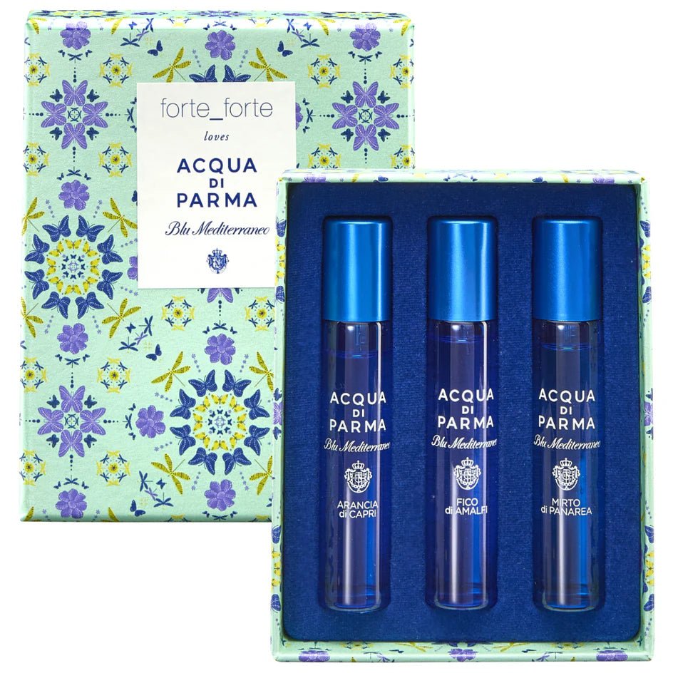 Acqua Di Parma Blu Mediterraneo Miniature Gift Set (3 x 12ml) - Fragrance London