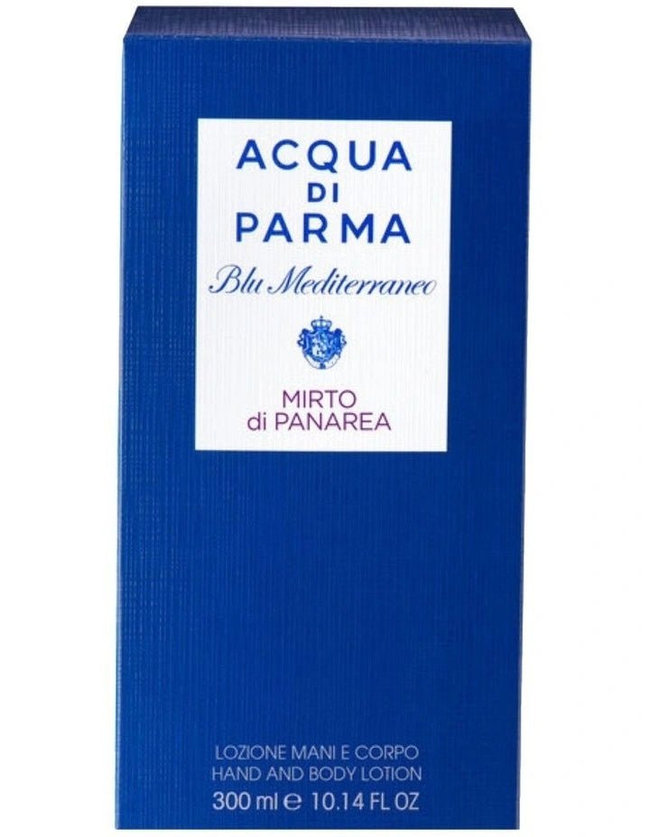 Acqua Di Parma Blu Mediterraneo Mirto Di Panarea Hand & Body Lotion 300ml - Fragrance London