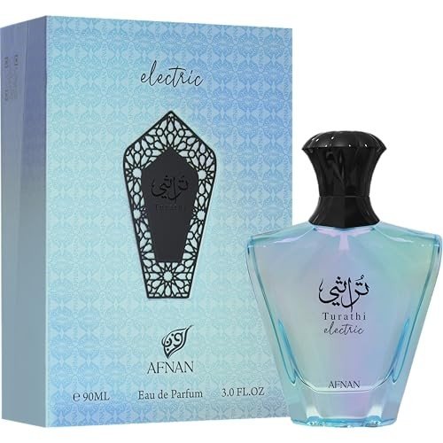 Afnan Turathi Electric Eau De Parfum Spray 90ml - Fragrance London