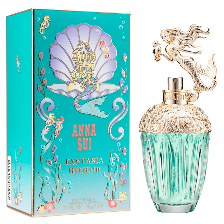 Anna Sui Fantasia Mermaid Eau De Toilette Spray 75ml - Fragrance London