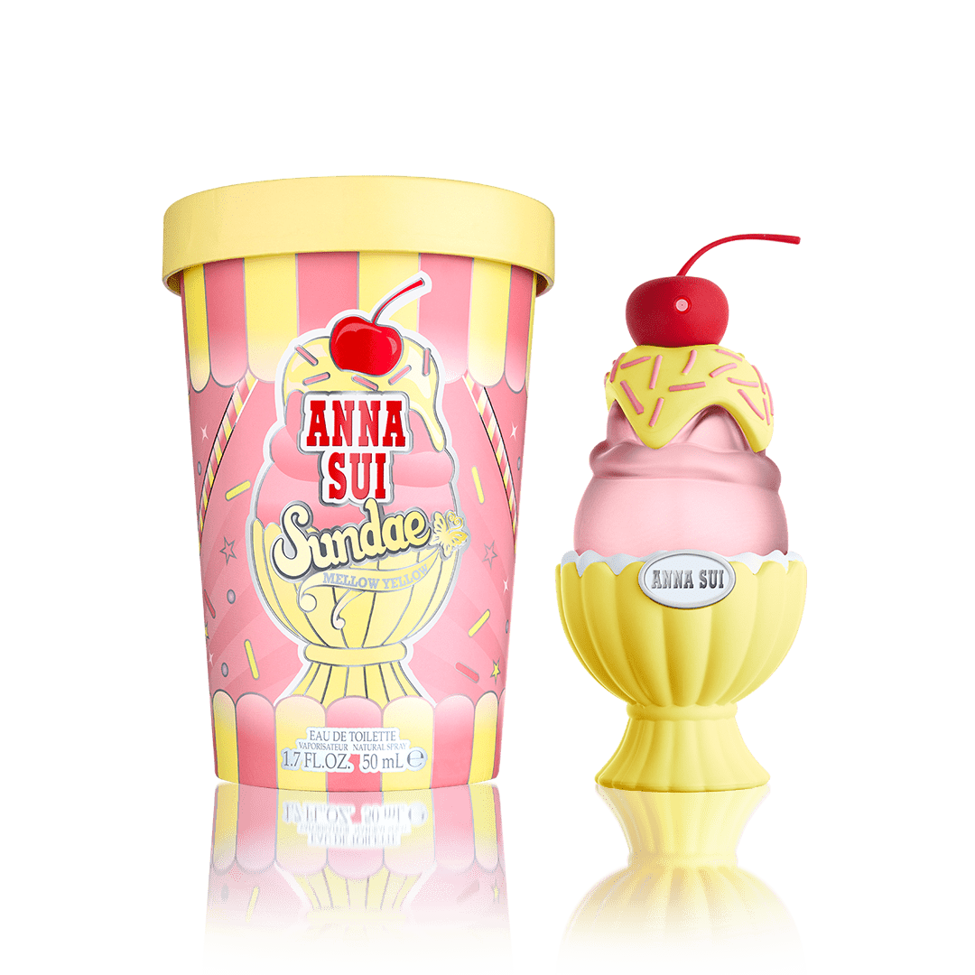 Anna Sui Sundae Mellow Yellow Eau De Toilette Spray 50ml - Fragrance London