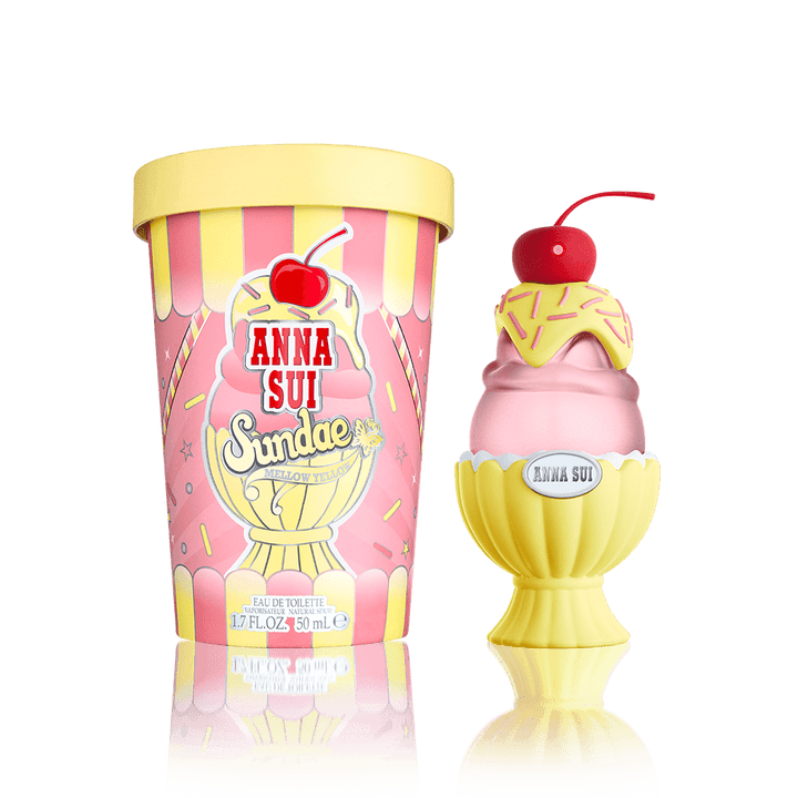 Anna Sui Sundae Mellow Yellow Eau De Toilette Spray 50ml - Fragrance London