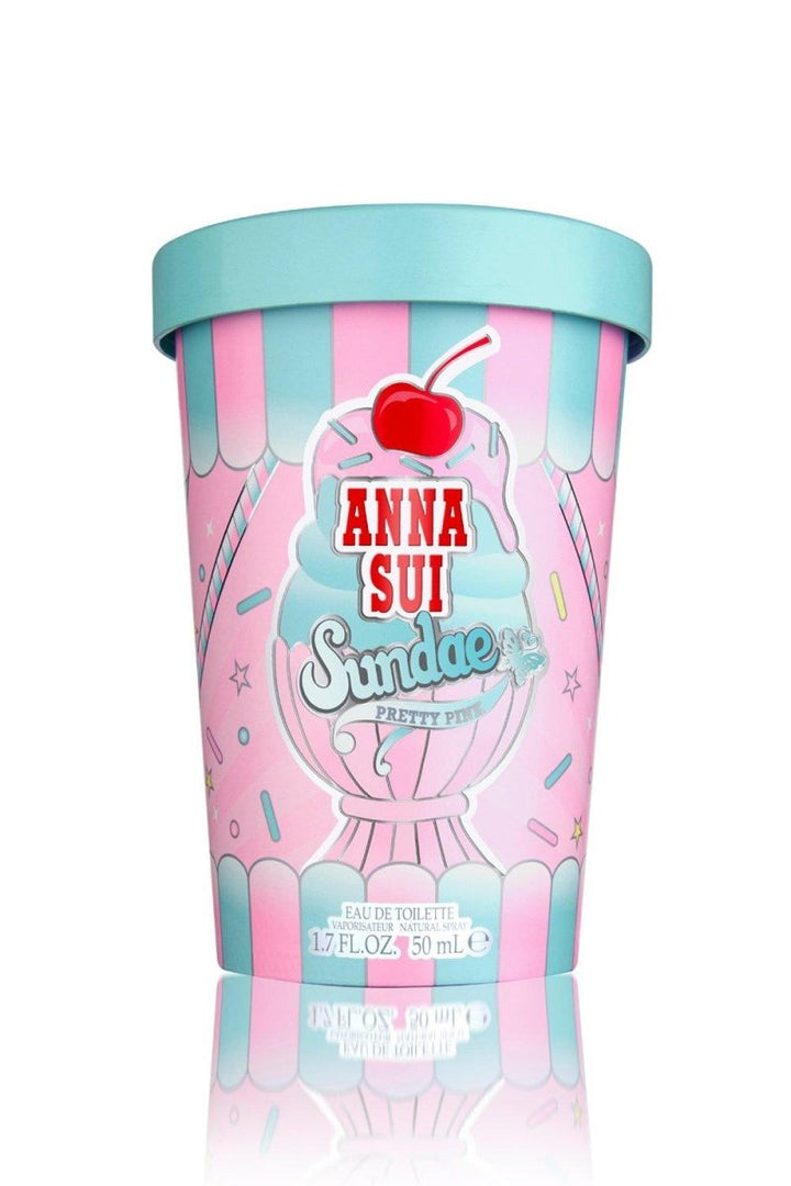 Anna Sui Sundae Pretty Pink Eau De Toilette Spray 50ml - Fragrance London