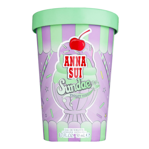 Anna Sui Sundae Violet Vibe Eau De Toilette Spray 50ml - Fragrance London