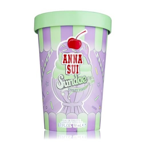 Anna Sui Sundae Violet Vibe Eau De Toilette Spray 50ml - Fragrance London