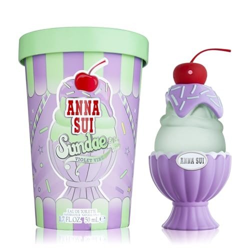 Anna Sui Sundae Violet Vibe Eau De Toilette Spray 50ml - Fragrance London