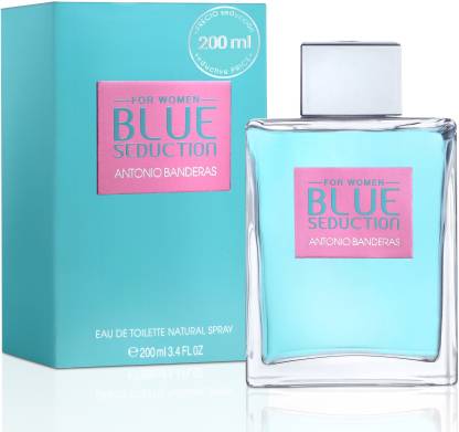 Antonio Banderas Blue Seduction For Women Eau De Toilette Spray 200ml - Fragrance London