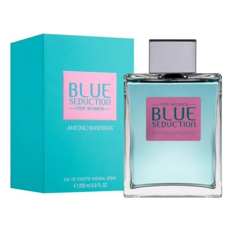 Antonio Banderas Blue Seduction For Women Eau De Toilette Spray 200ml - Fragrance London