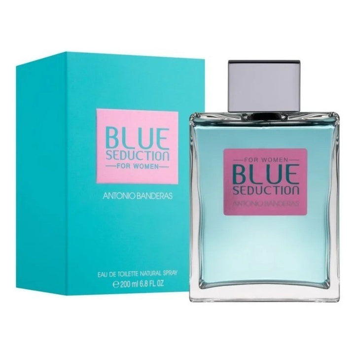 Antonio Banderas Blue Seduction For Women Eau De Toilette Spray 200ml - Fragrance London