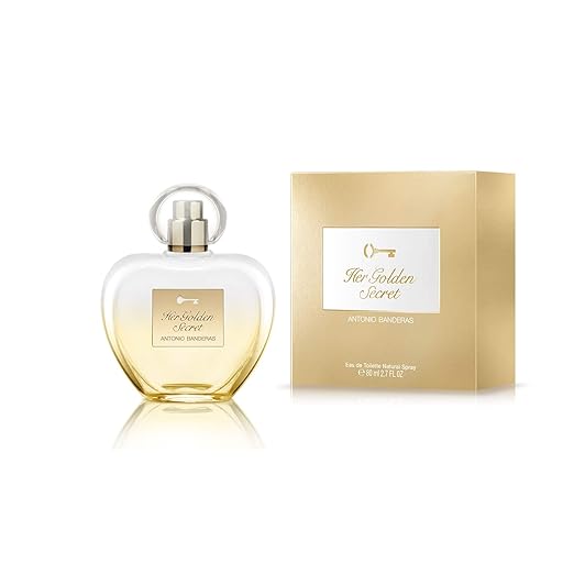 Antonio Banderas Her Golden Secret Eau De Toilette Spray 80ml - Fragrance London