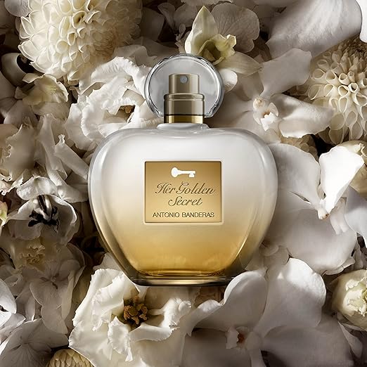 Antonio Banderas Her Golden Secret Eau De Toilette Spray 80ml - Fragrance London