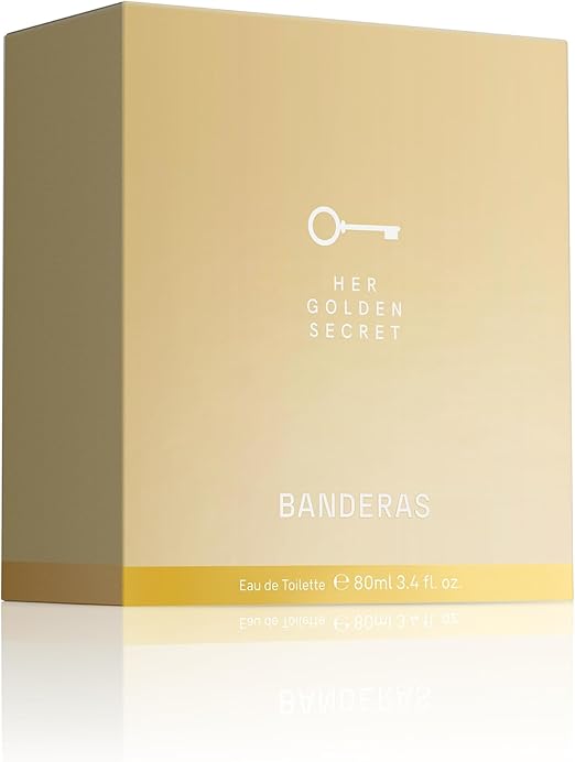 Antonio Banderas Her Golden Secret Eau De Toilette Spray 80ml - Fragrance London