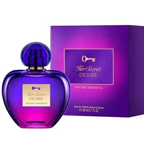 Antonio Banderas Her Secret Desire Eau De Toilette Spray 80ml - Fragrance London