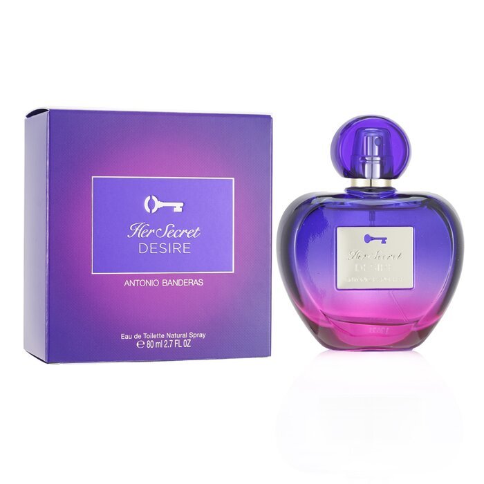 Antonio Banderas Her Secret Desire Eau De Toilette Spray 80ml - Fragrance London