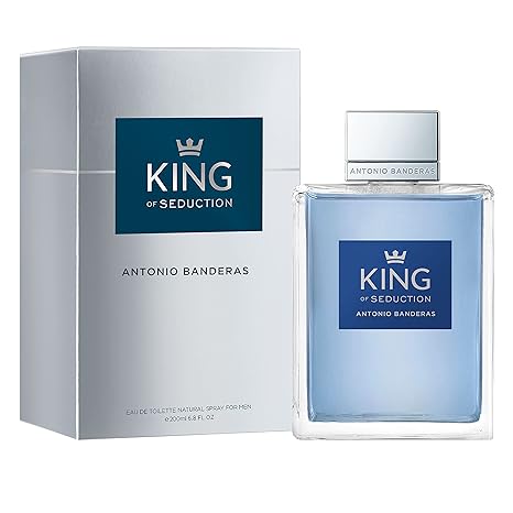 Antonio Banderas King Of Seduction Eau De Toilette Spray 200ml - Fragrance London