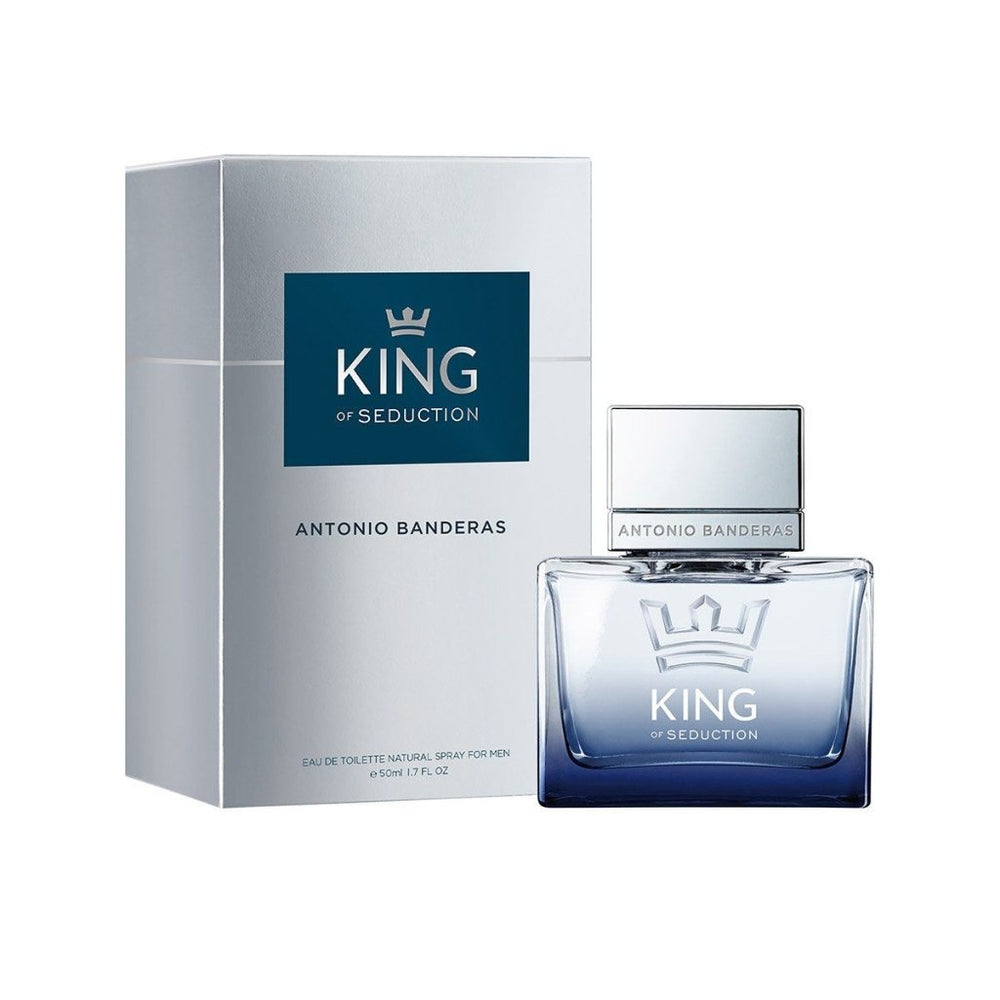 Antonio Banderas King Of Seduction Eau De Toilette Spray 50ml - Fragrance London