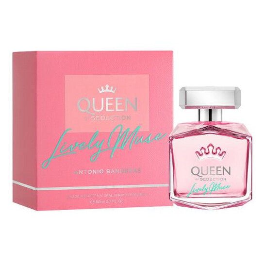 Antonio Banderas Queen of Seduction Lively Muse Eau De Toilette Spray 80ml - Fragrance London
