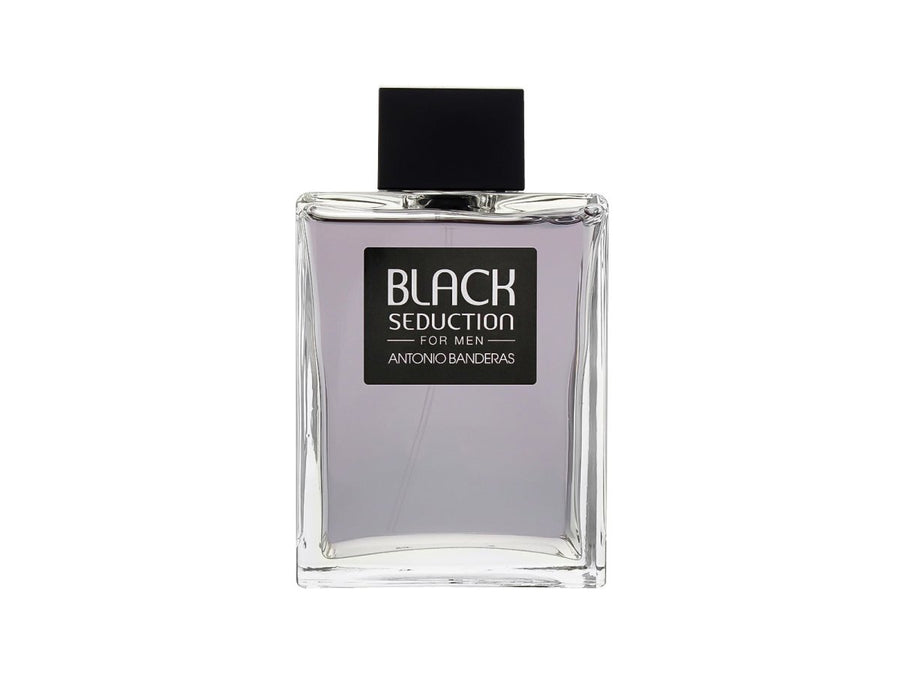 Antonio Banderas Seduction In Black Eau De Toilette Spray 200ml - Fragrance London