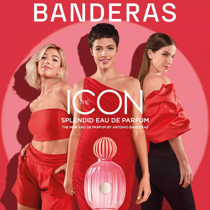 Antonio Banderas The Icon Splendid Eau De Parfum Spray 100ml - Fragrance London