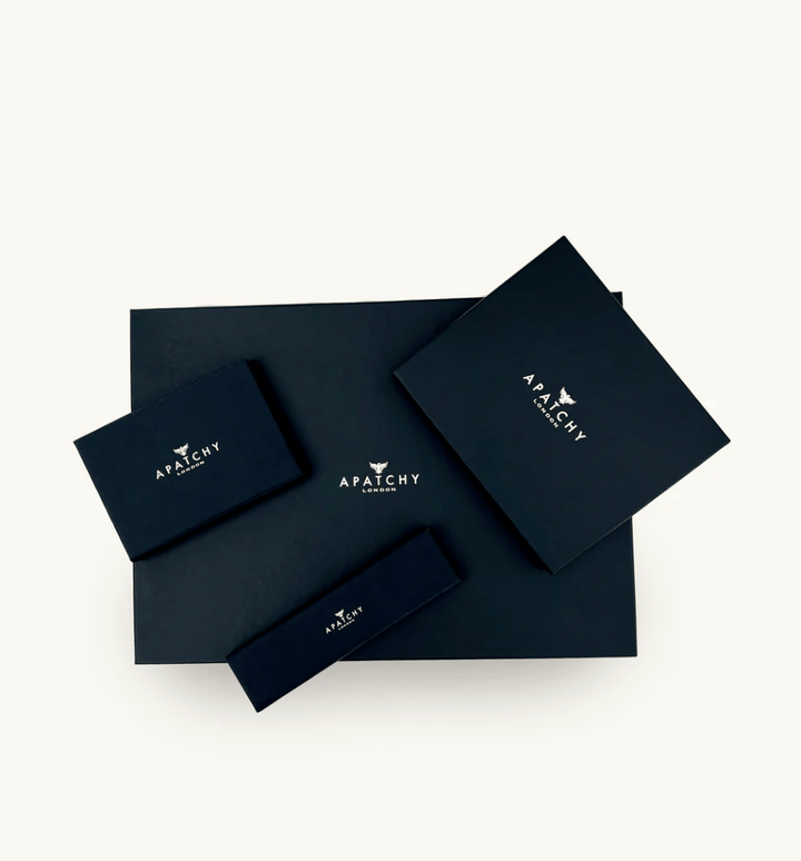 Apatchy London The Black Leather Wallet - Fragrance London