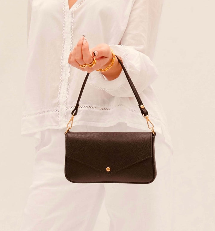 Apatchy London The Munro Leather Shoulder Bag - Fragrance London