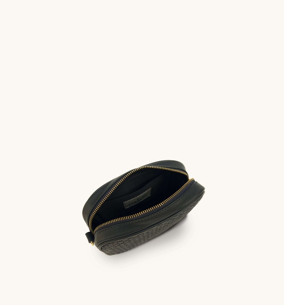 Apatchy London The Penelope Woven Leather Camera Bag - Fragrance London