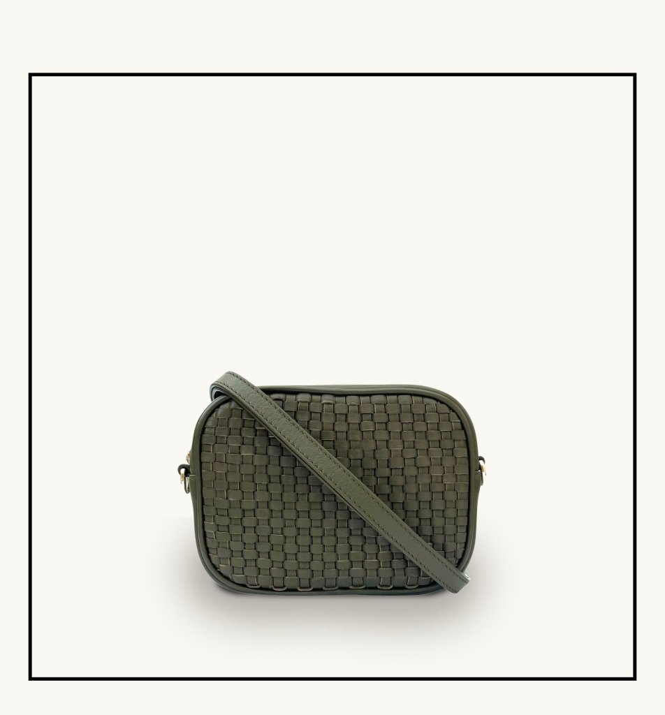 Apatchy London The Penelope Woven Leather Camera Bag - Fragrance London