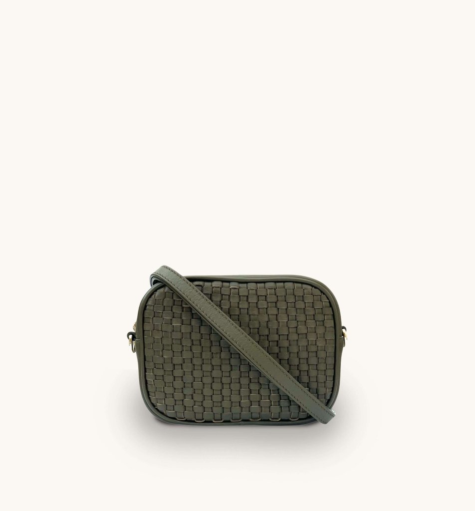 Apatchy London The Penelope Woven Leather Camera Bag - Fragrance London