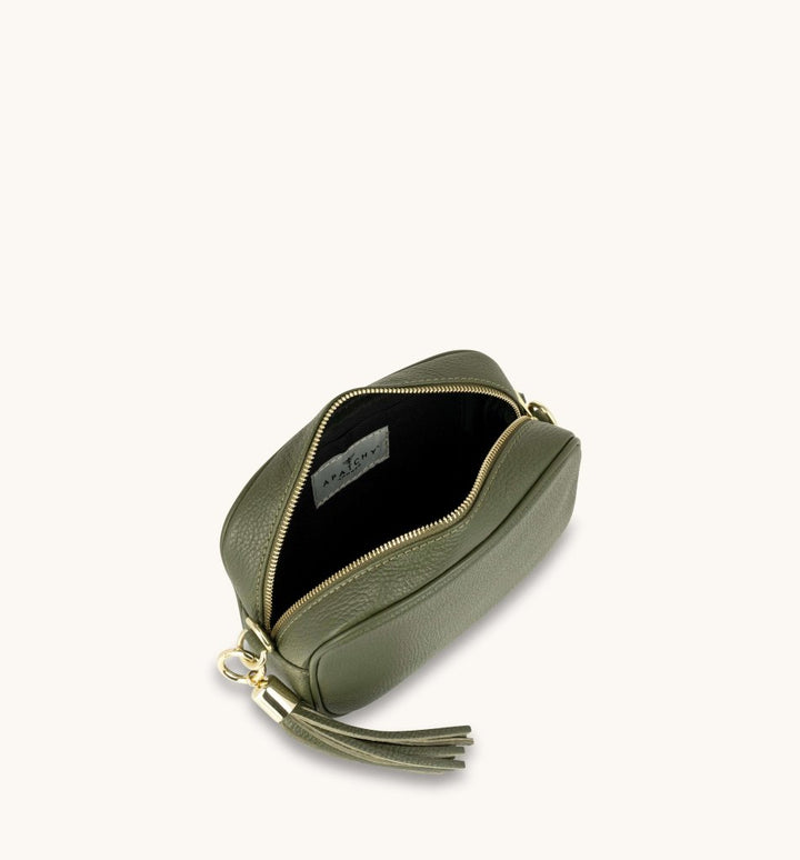 Apatchy London The Tassel Leather Crossbody Bag - Fragrance London