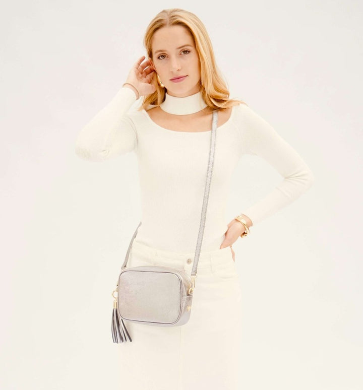 Apatchy London The Tassel Leather Crossbody Bag - Fragrance London