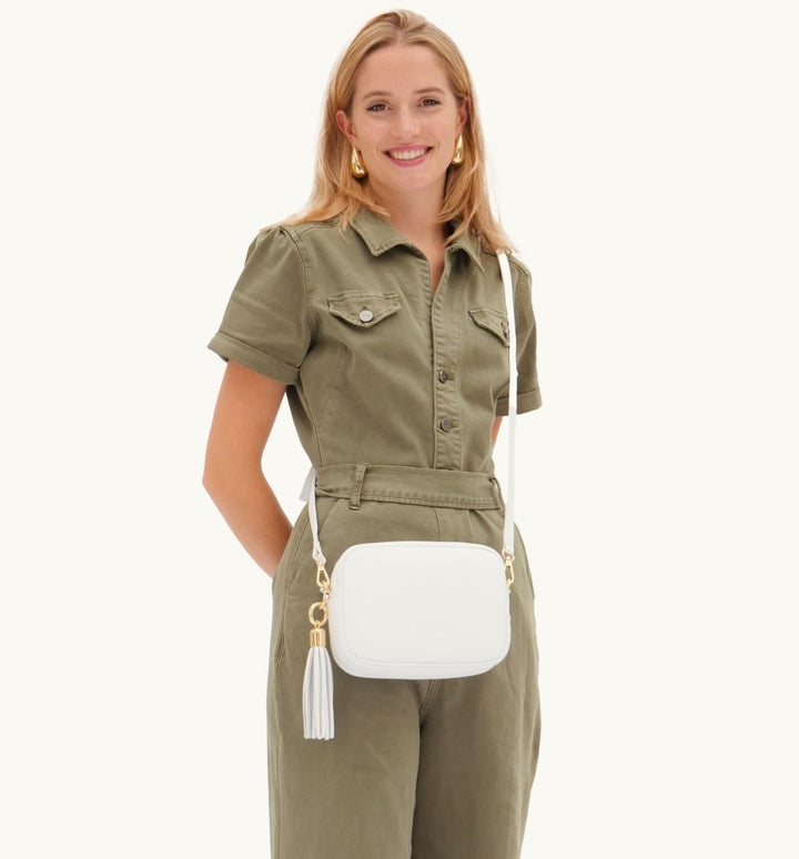 Apatchy London The Tassel Leather Crossbody Bag - Fragrance London