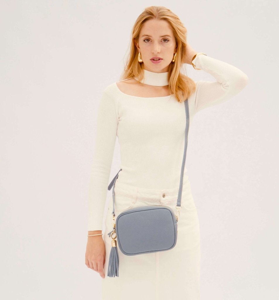 Apatchy London The Tassel Leather Crossbody Bag - Fragrance London