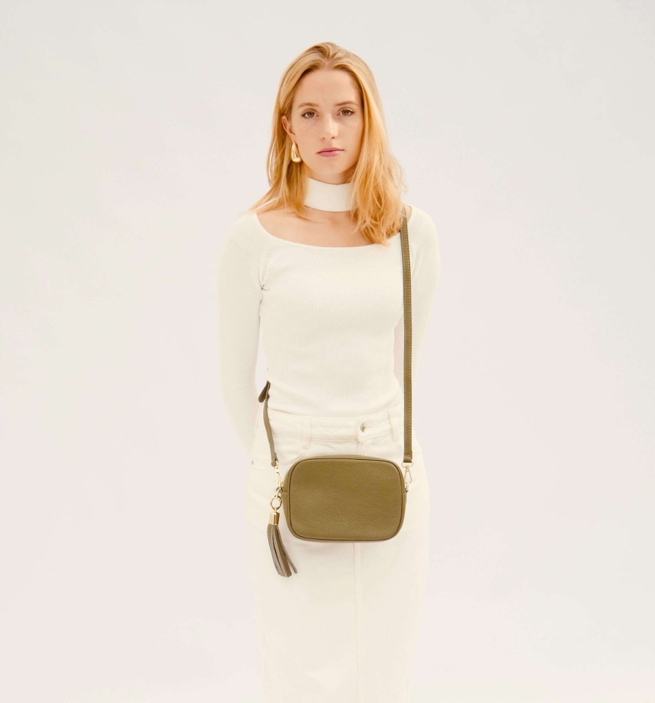 Apatchy London The Tassel Leather Crossbody Bag - Fragrance London