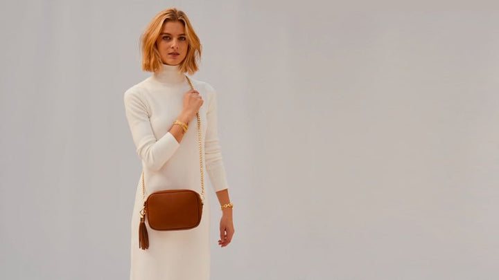 Apatchy London The Tassel Leather Crossbody Bag - Fragrance London