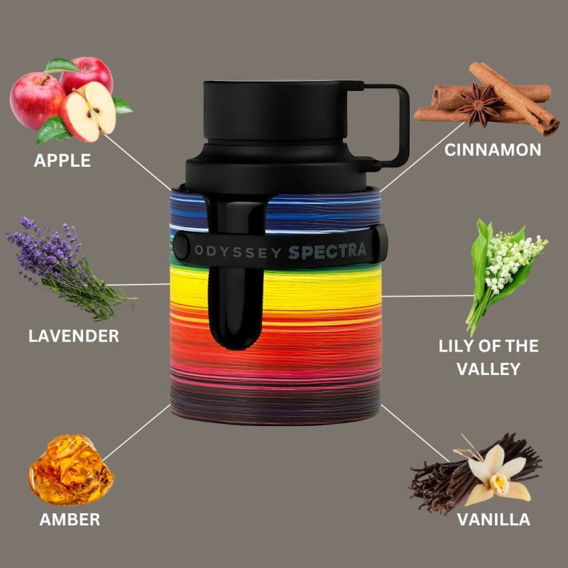 Armaf Odyssey Spectra Rainbow For Men Eau De Parfum Spray 100ml - Fragrance London