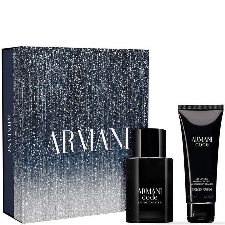 Armani Code Gift Set (Eau De Toilette 50ml + Shower Gel 75ml) - Fragrance London