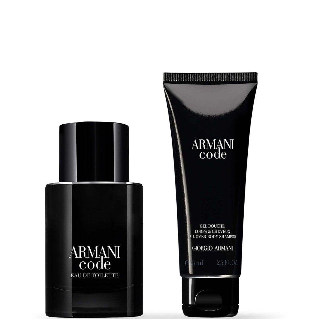 Armani Code Gift Set (Eau De Toilette 50ml + Shower Gel 75ml) - Fragrance London