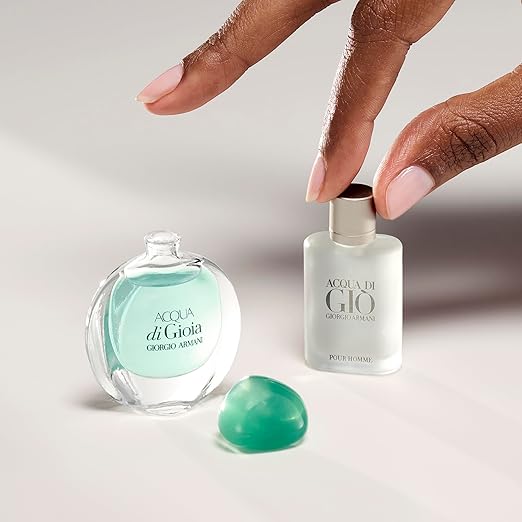 Armani Miniature Gift Set (Acqua Di Gio EDT 5ml + Acqua Di Gioia EDP 5ml) - Fragrance London