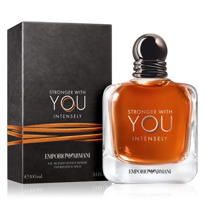 Armani Stronger With You Intensely Eau De Parfum Spray 100ml - Fragrance London